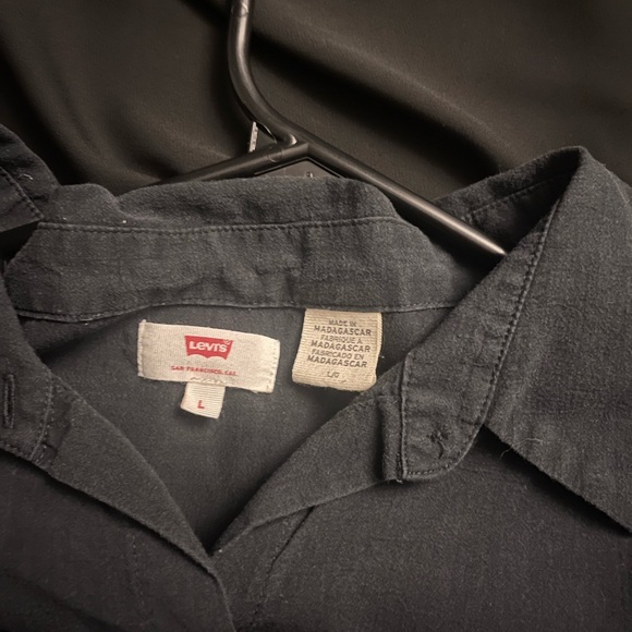 Levi's Black Shirt - Size L - Picture 1 of 3